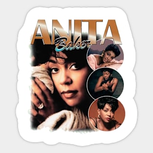 Anita Baker Pose Sticker